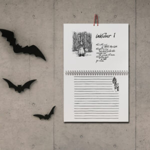 The World’s First Halloween Advent Calendar <br> <p style="font-size:14px; margin-top:15px;">Wall Calendar 1</p>