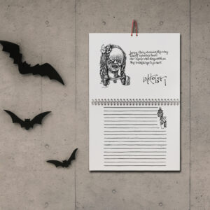 The World’s First Halloween Advent Calendar <br> <p style="font-size:14px; margin-top:15px;">Wall Calendar 2</p>