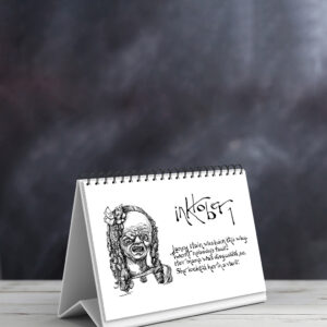 The World’s First Halloween Advent Calendar <br> <p style="font-size:14px; margin-top:15px;">Desk Calendar 2</p>