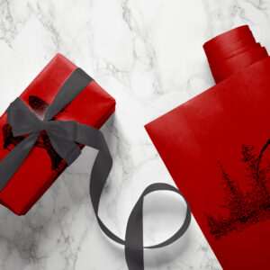 Greeting card sets red