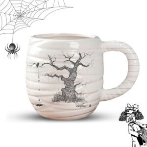 Premium Mug with house of ink sticker