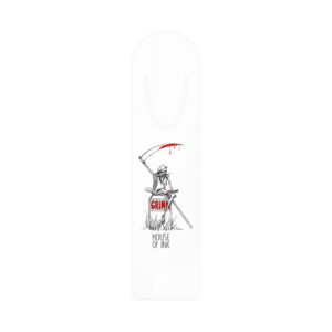 Grim Reaper Bookmark – 'Grim' Ink House Horror Metal Bookmark